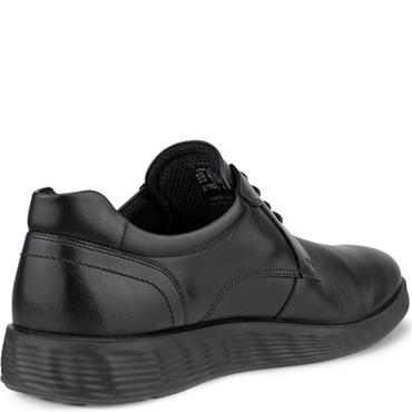 ECCO MENS LITE HYBRID LACE CASUAL SHOE - BLACK