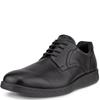 ECCO MENS LITE HYBRID LACE CASUAL SHOE - BLACK
