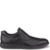 ECCO MENS LITE HYBRID LACE CASUAL SHOE - BLACK