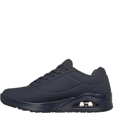 SKECHERS MENS UNO STAND ON AIR TRAINER - DARK NAVY