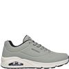 SKECHERS MENS UNO STAND ON AIR TRAINER - OLIVE BLACK
