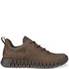 ECCO MENS GORETEX GRUUV LACE TRAINER - DARK CLAY