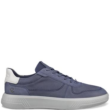 ECCO MENS MOVE LACE TRAINER - MARINE