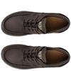 ECCO MENS WATERPROOF LACE CASUAL SHOE - MOCHA