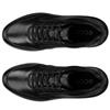 ECCO MENS LACE TRAINER - BLACK