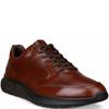 ECCO MENS LACE TRAINER - MINK