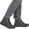 RIEKER WOMENS ZIP ANKLE BOOT - GREY