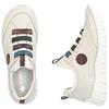 RIEKER WOMENS SLIP ON TRAINER - BEIGE