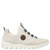 RIEKER WOMENS SLIP ON TRAINER - BEIGE