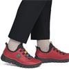 RIEKER WOMENS SLIP ON TRAINER - RED