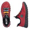 RIEKER WOMENS SLIP ON TRAINER - RED