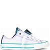 CONVERSE DBL TNG SHOE - WHITE PERIWINKLE