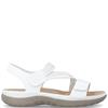 RIEKER WOMENS FLAT SHOE - WHITE