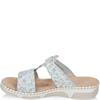 RIEKER WOMENS WEDGE SANDAL - MULTI