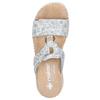 RIEKER WOMENS WEDGE SANDAL - MULTI