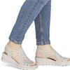 RIEKER WOMENS WEDGE SANDAL - BEIGE