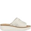 RIEKER WOMENS WEDGE SANDAL - BEIGE