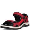 ECCO WOMENS OFF ROAD SANDAL - DARK RUBY