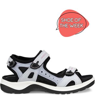 ECCO WOMENS OFF ROAD SANDAL - DUSTY BLUE