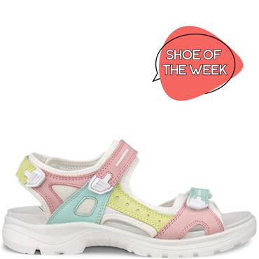 ECCO WOMENS OFF ROAD SANDAL - OLD ROSE