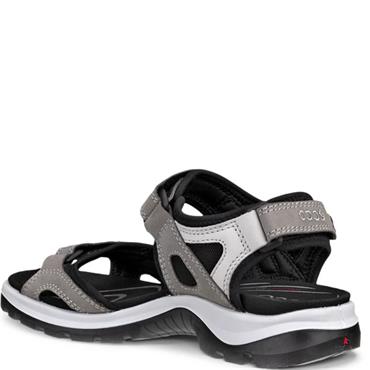 ECCO WOMENS OFF ROAD SANDAL - TITANIUM