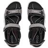 ECCO WOMENS OFF ROAD SANDAL - TITANIUM