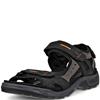ECCO MENS OFFROAD VELCRO STRAP SANDAL - BLACK