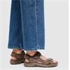 ECCO MENS OFFROAD VELCRO STRAP SANDAL - DARK CLAY