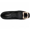 VALENTINO CONTE WOMENS LOW COURT HEEL - BLACK