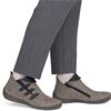 RIEKER WOMENS ZIP ANKLE BOOT - GREY