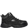 SKECHERS MENS WATERPROOF STEEL TOE BOOT - BLACK