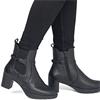 RIEKER WOMENS ANKLE BOOT - BLACK