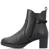 RIEKER WOMENS ANKLE BOOT - BLACK
