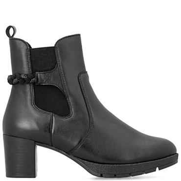 RIEKER WOMENS ANKLE BOOT - BLACK