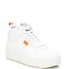 REFRESH WOMENS HIGH TOP CHUNKY TRAINER - WHITE