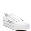 REFRESH WOMENS LACE TRAINER - WHITE
