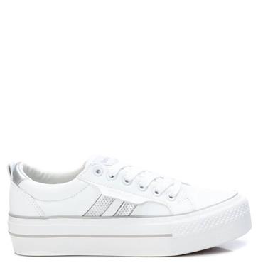 REFRESH WOMENS LACE TRAINER - WHITE