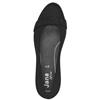 JANA WOMENS MEDIUM HEEL COURT SHOE - BLACK
