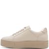 JANA WOMENS ZIP LACE TRAINER - IVORY