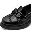 JANA WOMENS SLIP ON LOAFER - BLACK