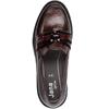 JANA WOMENS SLIP ON LOAFER - BORDEAUX