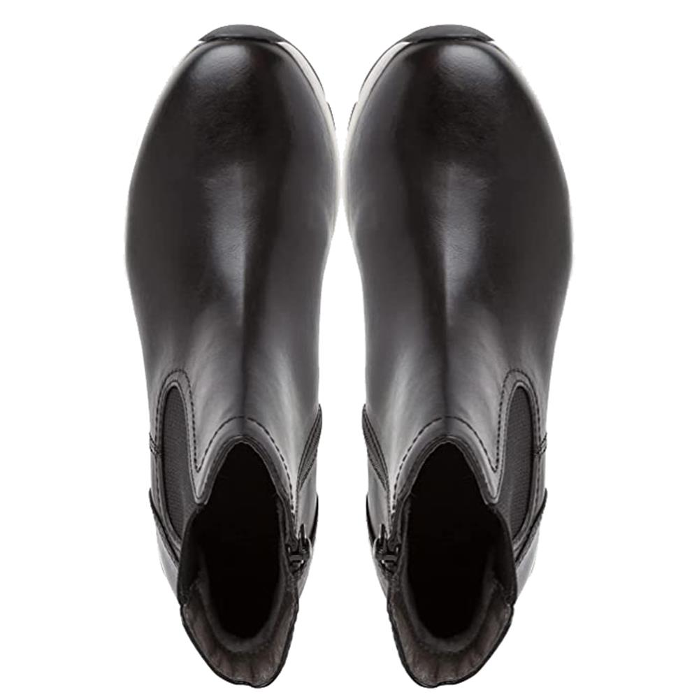Jana Stivaletti Chelsea Donna – Modello 8-8-25482-29 707 – Tacco 5 Cm, Larghezza H, Puntera Tonda, Chiusura Zip – Taglia 38 EU