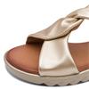 JANA WOMENS LOW WEDGE SANDAL - GOLD