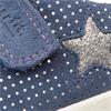 SUPERFIT GIRLS STAR 2 VELCRO TRAINER - BLUE ROSE