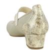 DR CUTILLAS WOMENS STRAP LOW HEEL SHOE - BEIGE