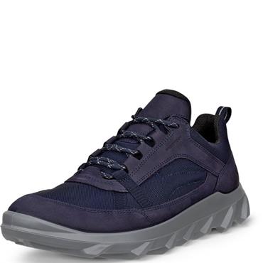 ECCO MENS WATERPROOF MX LACE TRAINER - NIGHT SKY
