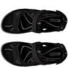 ECCO WOMENS OFF ROAD STRAP SANDAL - BLACK