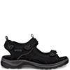 ECCO WOMENS OFF ROAD STRAP SANDAL - BLACK
