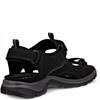 ECCO WOMENS OFF ROAD STRAP SANDAL - BLACK