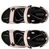 ECCO WOMENS OFF ROAD STRAP SANDAL - ROSE DUST